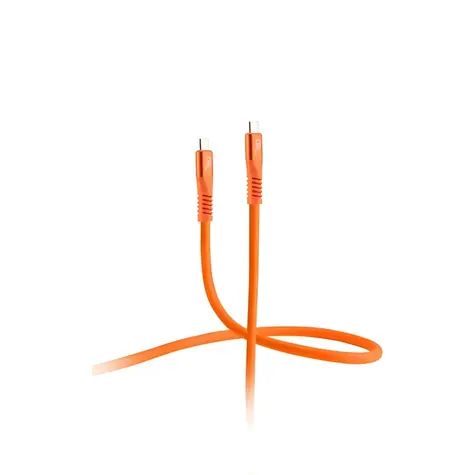 Shiverpeaks USB-C nabíjecí kabel oranžová 1,5 m / Nabíjecí kabel / USB 3.2 / 240 W