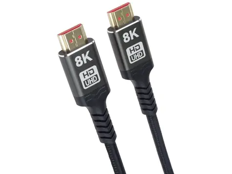 PremiumCord Ultra HDMI 2.1 8K 1m / Kabel HDMI / 4K 120Hz / 48 Gb/s / zlacené konektory