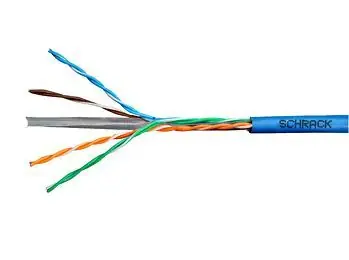 Schrack Cat.6 modrá / Instalační kabel / U/UTP / 305 m / PVC / drát