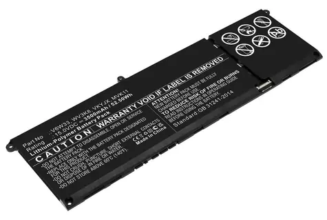 CoreParts Baterie pro notebook Dell černá / Baterie pro notebook / Inspiron, Latitude, Vostro / 300 g