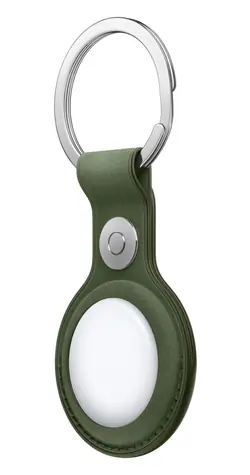 Apple AirTag FineWoven Key Ring mechová / Klíčenka / pro AirTag / recyklovaný mikrokepr