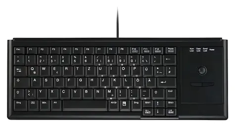Contour Active Key Industry 4.0 černá / Klávesnice s trackballem / IP68 voděodolná / Drátová USB / QWERTZ DE