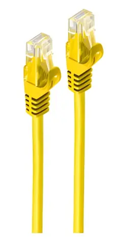 Shiverpeaks Cat7 U/UTP 5m žlutá / Patch kabel / RJ-45 / 10GBase-T / 600 MHz