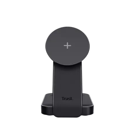 Trust Viro 3v1 / Nabíjecí stanice / bezdrátová / magnetická / iPhone, Apple Watch, AirPods / 20W