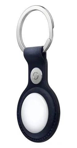 Apple AirTag FineWoven Key Ring námořnicky modrá / Klíčenka / pro AirTag / recyklovaný mikrokepr
