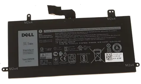 Dell Baterie pro notebook 31,5Wh / Baterie pro notebook / Li-Ion / 3-článková