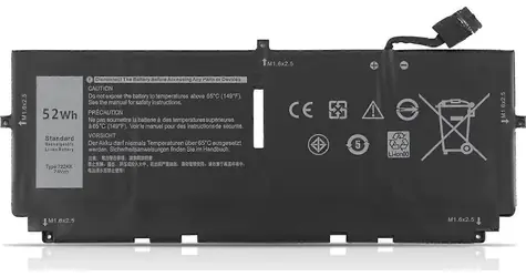 DELL Baterie 4-cell 52Wh / Baterie pro notebook / Li-Ion / 4-článková