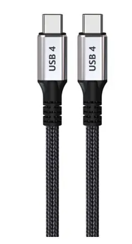 TB Touch USB-C - USB-C černá / Datový kabel / Thunderbolt 4 / USB4 / 2 m