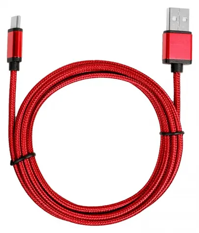 TB Touch USB-A - USB-C červená / Datový kabel / USB 3.1 / 1,5 m