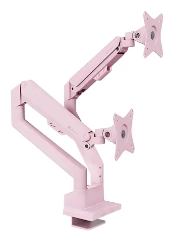 Arozzi Alzare Neo Duo fialová / Držák 2 monitorů na stůl / 17-32