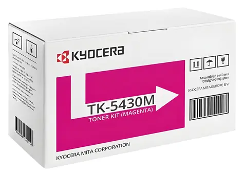 Kyocera TK-5430M purpurová / Toner / pro ECOSYS PA2100/MA2100 Serie / výtěžnost 1250 stran
