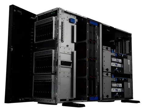 HPE ProLiant ML350 Gen11 / Server / Xeon Silver 4510 / 64GB RAM / tower / 2x480GB NVMe RAID1