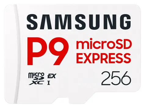 Samsung P9 Express / Paměťová karta microSDXC / 256 GB / SD Express / UHS-I U3 / čtení: 800 MB/s