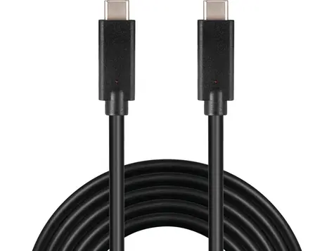 PremiumCord USB-C černá / Datový kabel / USB 3.1 Gen 2 / 10 Gbit/s / 3A / 2 m
