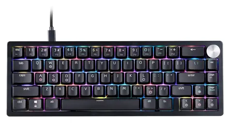 ADATA XPG SORCERER MINI černá / Herní klávesnice / Mechanická / 65% / US layout / RGB podsvícení