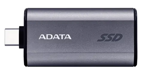ADATA SC750 1TB šedá / SSD / Externí / čtení: 1050MB/s / zápis: 1000MB/s / USB-C 3.2 Gen 2