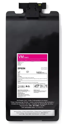 Epson Vivid Magenta 1600 ml / Inkoustová náplň / IIPS / Pro SureColor P20500 / Originální