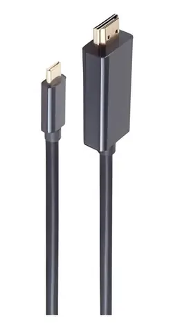 Shiverpeaks kabel USB-C - HDMI černá / Kabel / 60 Hz / pozlacené konektory / 3 m