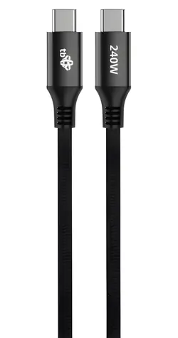 TB Touch USB-C 240W PD černá / Nabíjecí kabel / USB-C na USB-C / 2 m