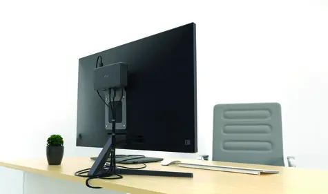 i-tec VESA držák dokovací stanice černá / Držák / VESA 75x75, 100x100 mm / kov