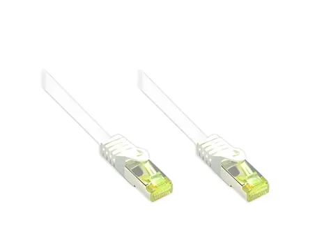 Good Connections Cat.7 bílá / Patch kabel / S/FTP / 2 m / RJ-45 / 600 MHz