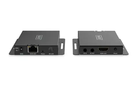 Digitus HDMI Extender Set / Rozšiřovač HDMI / 4K 120Hz / 40 m / Cat6, Cat6a, Cat7
