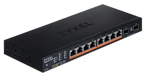ZyXEL XMG1915-10EP / Switch / Managed L2 / 8x 2,5GbE RJ-45 PoE / 2x 10G SFP+ / 130W PoE