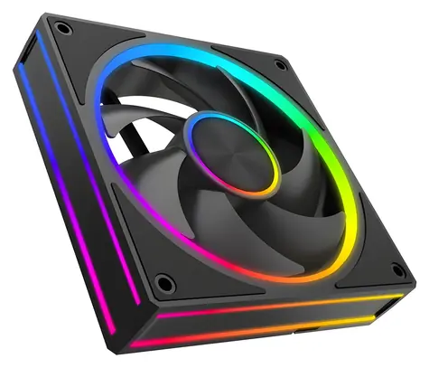 Modecom Volcano Loop 120 ARGB černá / Ventilátor / 120 mm / ARGB / PWM