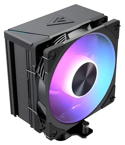 Modecom Volcano 0C T101 ARGB černá / Chladič CPU / 4x heatpipe / 120 mm ARGB / AM4 + AM5 + Intel