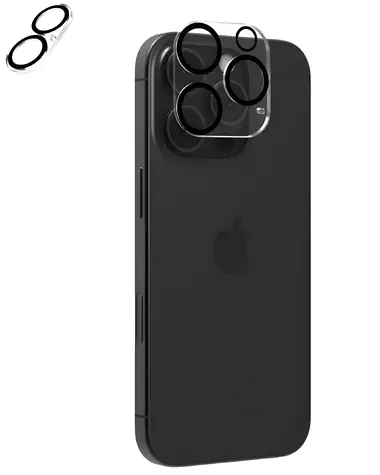 ZAGG Glass Elite AR černá / Ochranné sklo na fotoaparát / Apple iPhone 17 Pro/17 Pro Max / Antireflexní