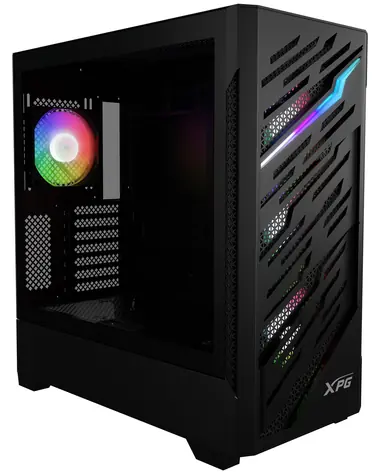 ADATA XPG STARKER AIR BTF černá / Skříň / E-ATX / 2x USB-A 3.2 / 1x USB-C 3.2 / tvrzené sklo / bez zdroje