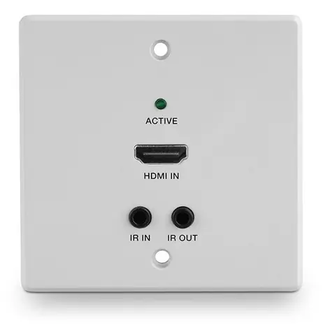 Lindy HDBaseT HDMI vysílač na zeď / HDBaseT extender / 70 m / Cat6 / 4K 60Hz / HDCP 2.2