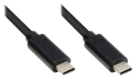 Good Connections USB-C - USB-C černá / Kabel / USB 3.2 Gen 1 / 1,5 m / 5 Gbit/s / 3 A