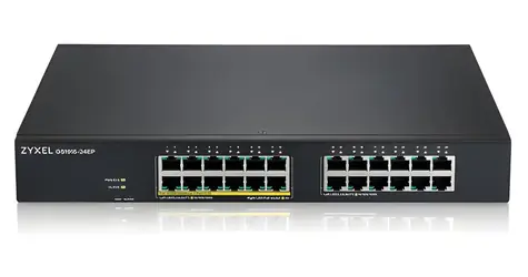 ZyXEL GS1915-24EP / Switch / 24x GbE RJ-45 / PoE+ / Smart Managed / L2
