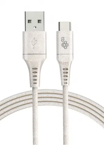 TB Touch Eco friendly béžová / Datový kabel / USB-A (M) - USB-C (M) / 1 m