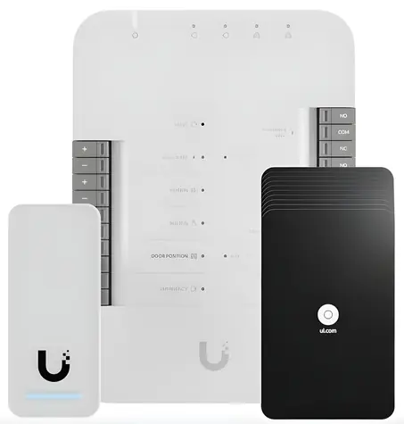 Ubiquiti UA-G2-SK černá, stříbrná / Přístupový systém / Door Hub / čtečka G2 / 10× karta / PoE