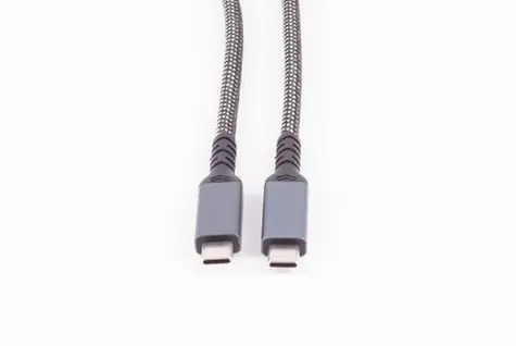 Shiverpeaks nabíjecí kabel USB-C / Nabíjecí kabel / USB 3.2 / 100 W PD / textilní / 1 m