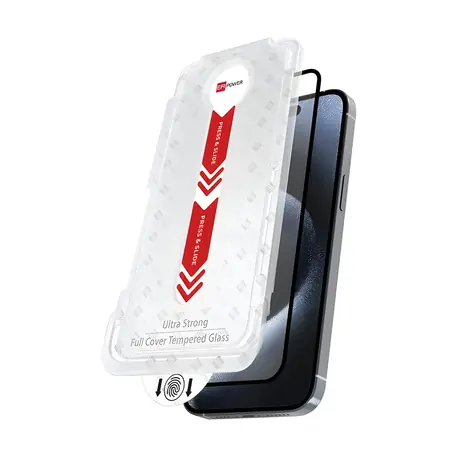 ER POWER Full Cover ochranné sklo pro Apple iPhone 16 Plus / Ochranné sklo / 6,7