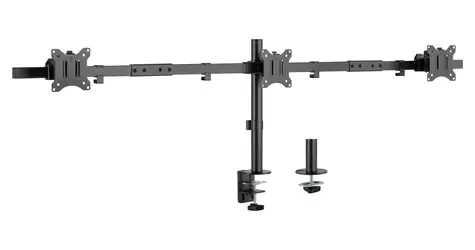 Equip stolní držák na 3 monitory černá / Držák na 3 monitory / 17-32