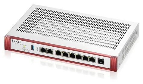 ZyXEL USG Flex 200H / Firewall / 5 Gbps / 6x 1GbE + 2x 2,5GbE / PoE / 1 zařízení