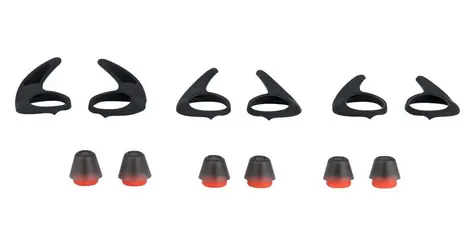 Jabra Eargel Evolve 75e / Náhradní gelové návleky / 3 ks / černá, červená