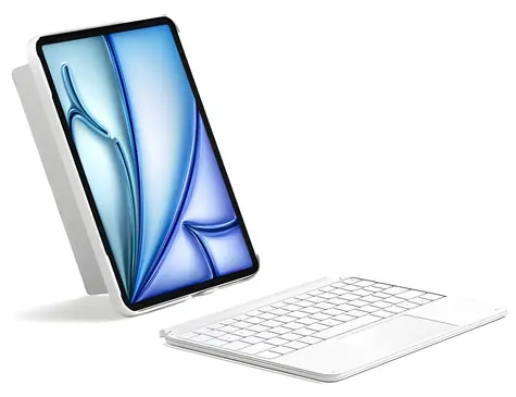 Inateck Ace Touch bílá / Klávesnice pro tablet / Bluetooth 5.3 / touchpad / iPad Air/Pro 11