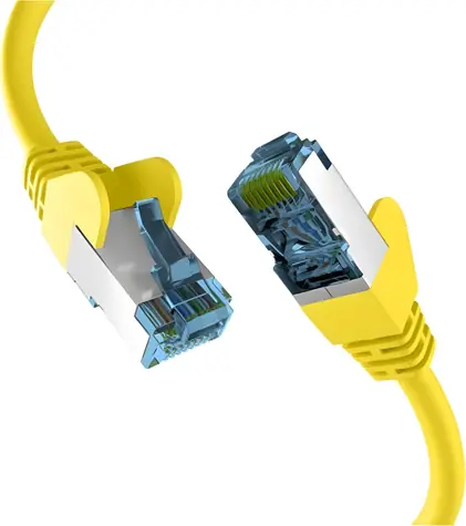 EFB Patch kabel Cat7 30 m žlutá (EC020200189) / Patch kabel / S/FTP / RJ-45 / LSZH