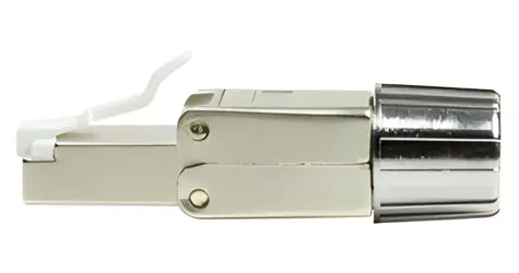 LogiLink konektor RJ45 Cat8.1/Cat6A kovový / Konektor RJ45 / Stíněný / AWG 22-24 / kabel 5-8,5 mm