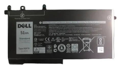 DELL Baterie interní 51Wh černá / Baterie pro notebook / Li-ion / 4100 mAh