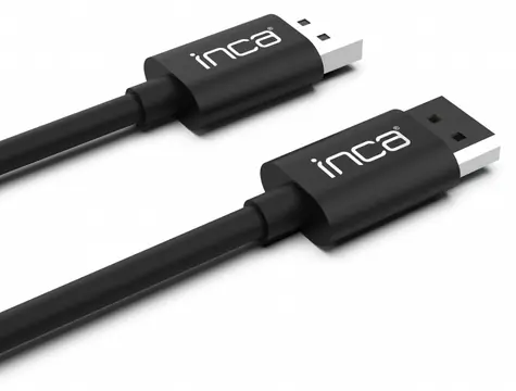 INCA DisplayPort kabel černý / Kabel / DisplayPort / 4K 60Hz / 1,8 m