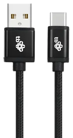 TB Touch černá / Datový kabel / USB-A (M) - USB-C (M) / 3 m