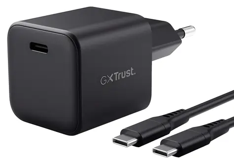 Trust GXT1258 / Nabíječka USB-C / 65W / GaN / PD 3.0 / pro Nintendo Switch 2