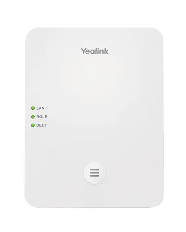 Yealink W80 bílá / DECT IP základnová stanice / Multi-Cell / PoE / Ethernet RJ-45