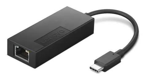 Lenovo USB-C na 2,5G Ethernet adaptér černá / Síťový adaptér / RJ-45 / 2,5 Gb/s